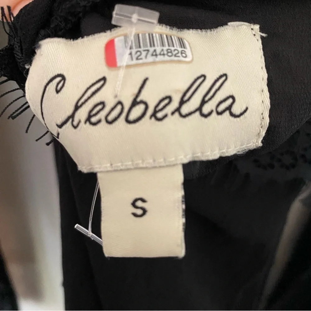 Lace Maxi Dress Black Size Small - Picture 11 of 12